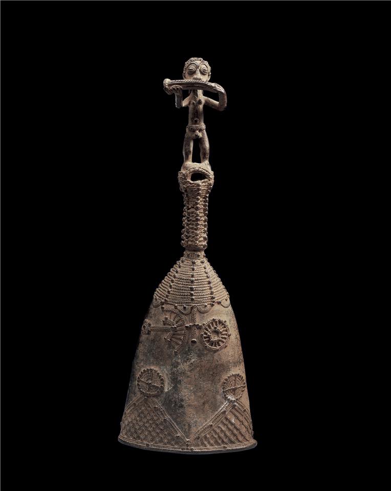 Gong royal. Côte d'Ivoire. Musée Barbier-Mueller.